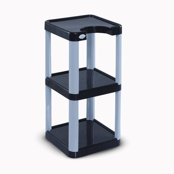Filter Stand 3 Step-Black