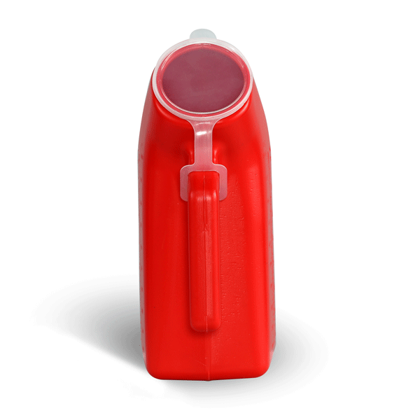 Urinal Container- Red