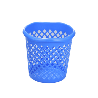 Wave Paper Basket - Blue