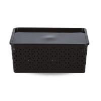 Nancy Crop Basket Big- Hobby Brown