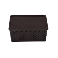 Nancy Crop Basket Small- Hobby Brown