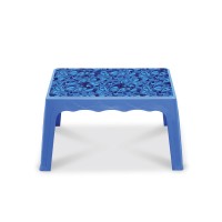 Center Table Printed Marine - SM Blue