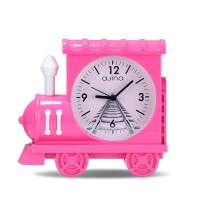 Train Clock-  Pink