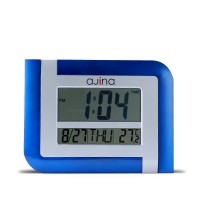 Ajina Star Digital Wall Clock-Oval