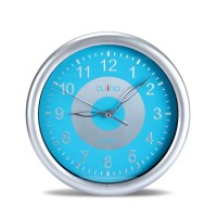 Logan Classic Wall Clock-Blue-Step