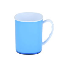 Royal Mug 400 ML - White & Trans Blue
