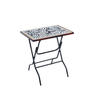 Restaurant Table 2 Seat St/Leg Print Snowball-RW