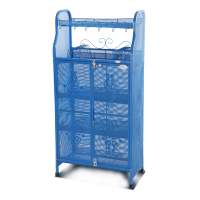 Royal Kitchen Shelf Trendy (2 Door) - Blue