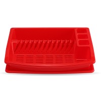 Dish Drainer-Red