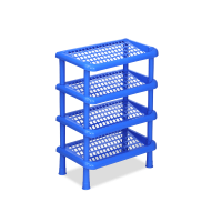 Rack-4 Step-Shoe-SM Blue