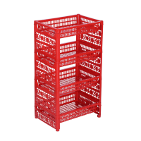 4 Step Shulov Smart Rack - Royal Red