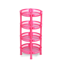 4 Step Round Rack - Pearl Pink