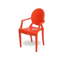 Stylee Moon Back Arm Chair - Orange