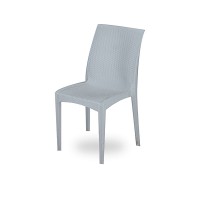 Caino Armless Chair - White