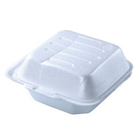 Dispo Burger Box 100 Pcs Set- White