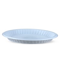 Plate 50 Pcs Set-18 CM-White