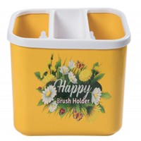 Happy Brush Holder-Assorted