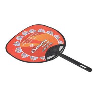 Tulip Hand Fan-Black
