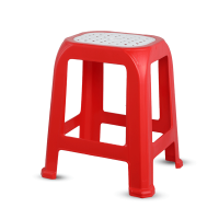 Net Stool High - Red