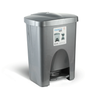 Paddle Bin 20L - Silver