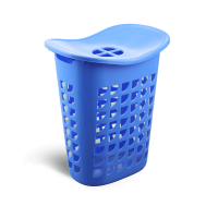 Rtg Laundry Basket With Lid - Blue