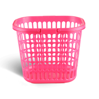 Handle Laundry Basket - Pearl Pink