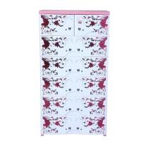 RFL Wardrobe Double 6D KD Elegant-Pink