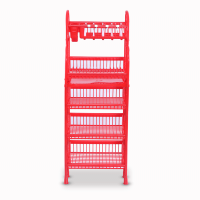 Standard Kitchen Rack 5 Step - Red