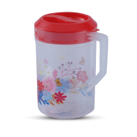 Aroma Jug 1L - Trans & Red