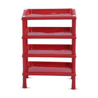 Shulov Shoe Rack 4 Step - Red