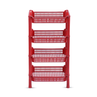 Shulov Popular Rack 4 Step - Royal Red