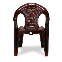 Garden Chair (Net Flower) - Rose Wood