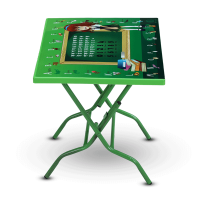 Baby Reading Table St/Leg (Kidstar) - Parrot Green