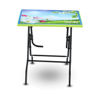 Restaurant Table 2 Seat St/Le Print Ray-Lime Green