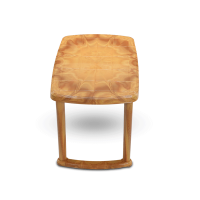 Dining Table 4 Seat Rtg P/L - Sandal Wood