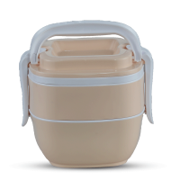 Sysco Tiffin Box-SQ Two Bati Cream