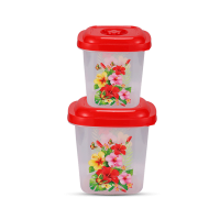Diamond Container 2 Pcs Set (16,26L) - Trans
