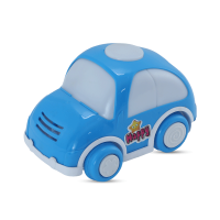 happy Car- White & Blue