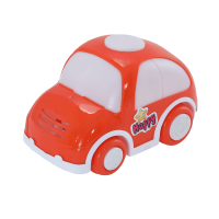 happy Car- White & Orange