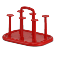 Glass Stand - Red