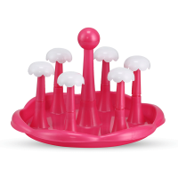 Flower Glass Stand - Light Pink