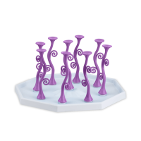 Star Glass Stand - Purple