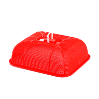 Web Dish Cover Small - Red