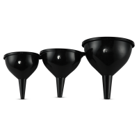 Funnel 3 Pcs Set - Black