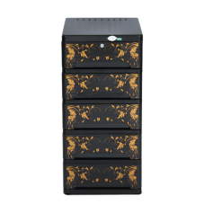 Classic Closet 5 Drawer - Gold