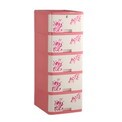 Smart Closet 5 Drawer Elite - Pink