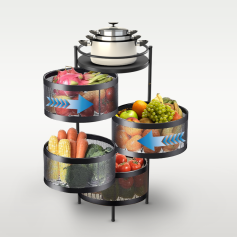 Four Layer Vegetable Rack